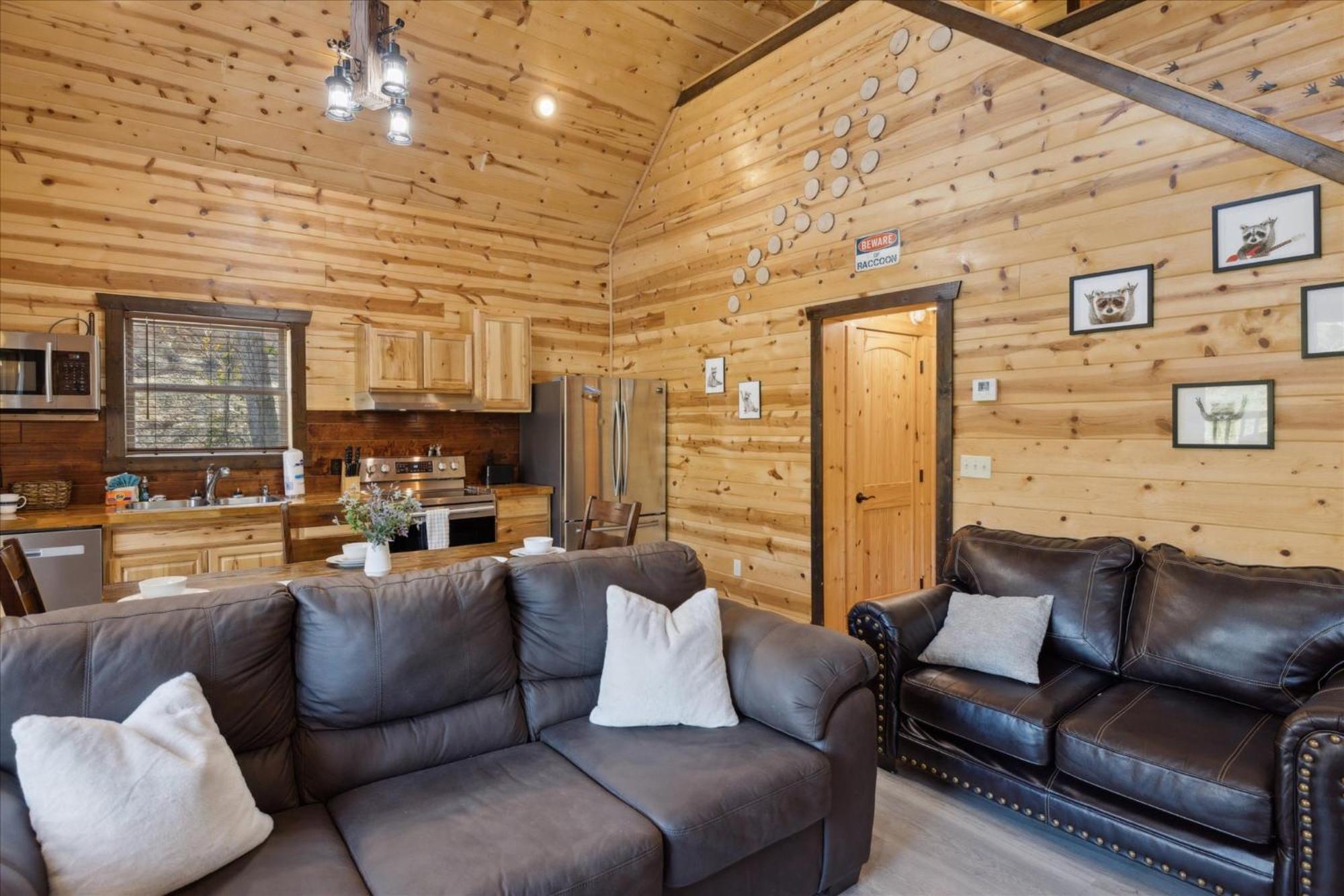 Starkeytown Lazy Raccoon Cabin מראה חיצוני תמונה