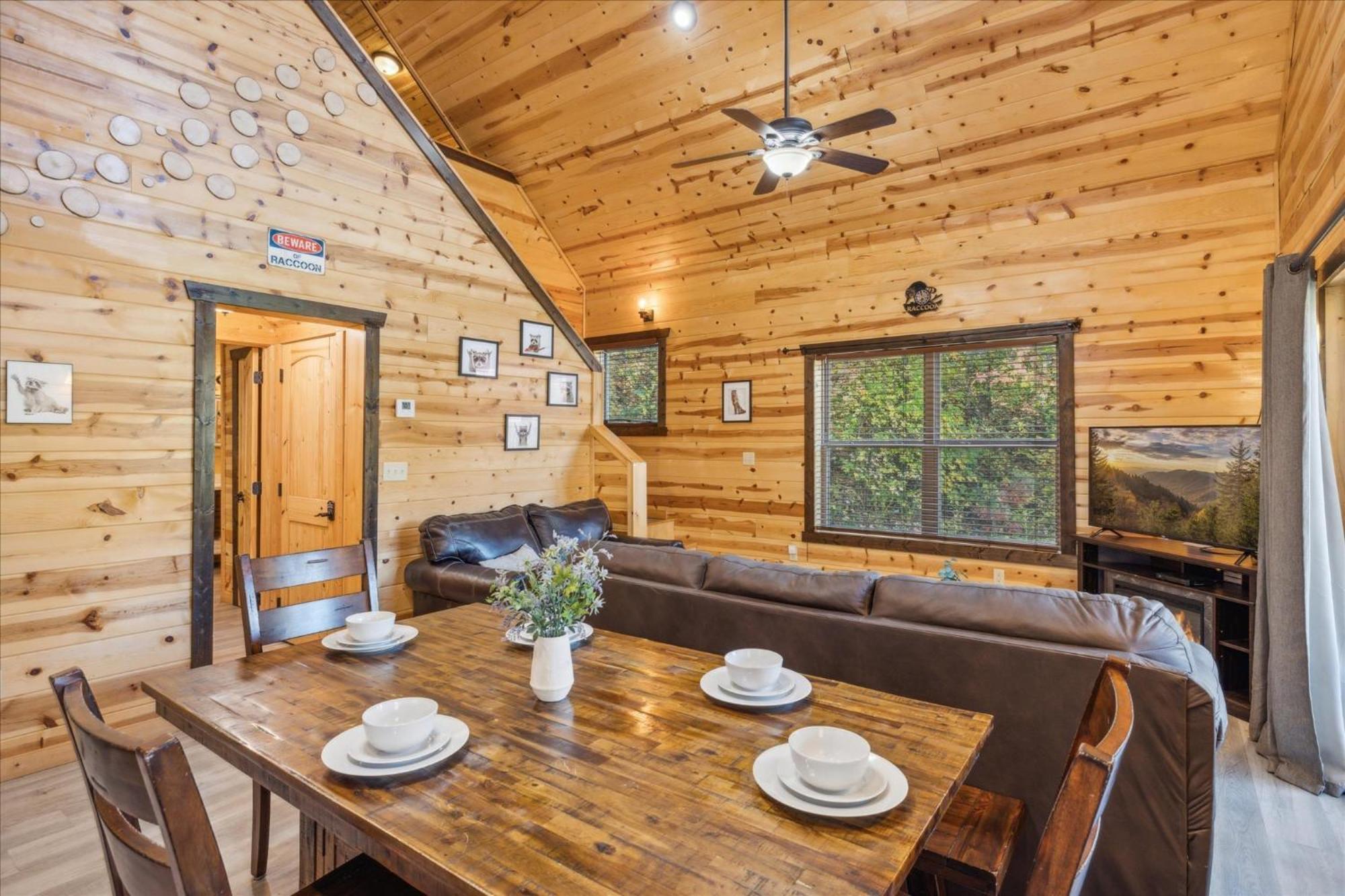 Starkeytown Lazy Raccoon Cabin מראה חיצוני תמונה