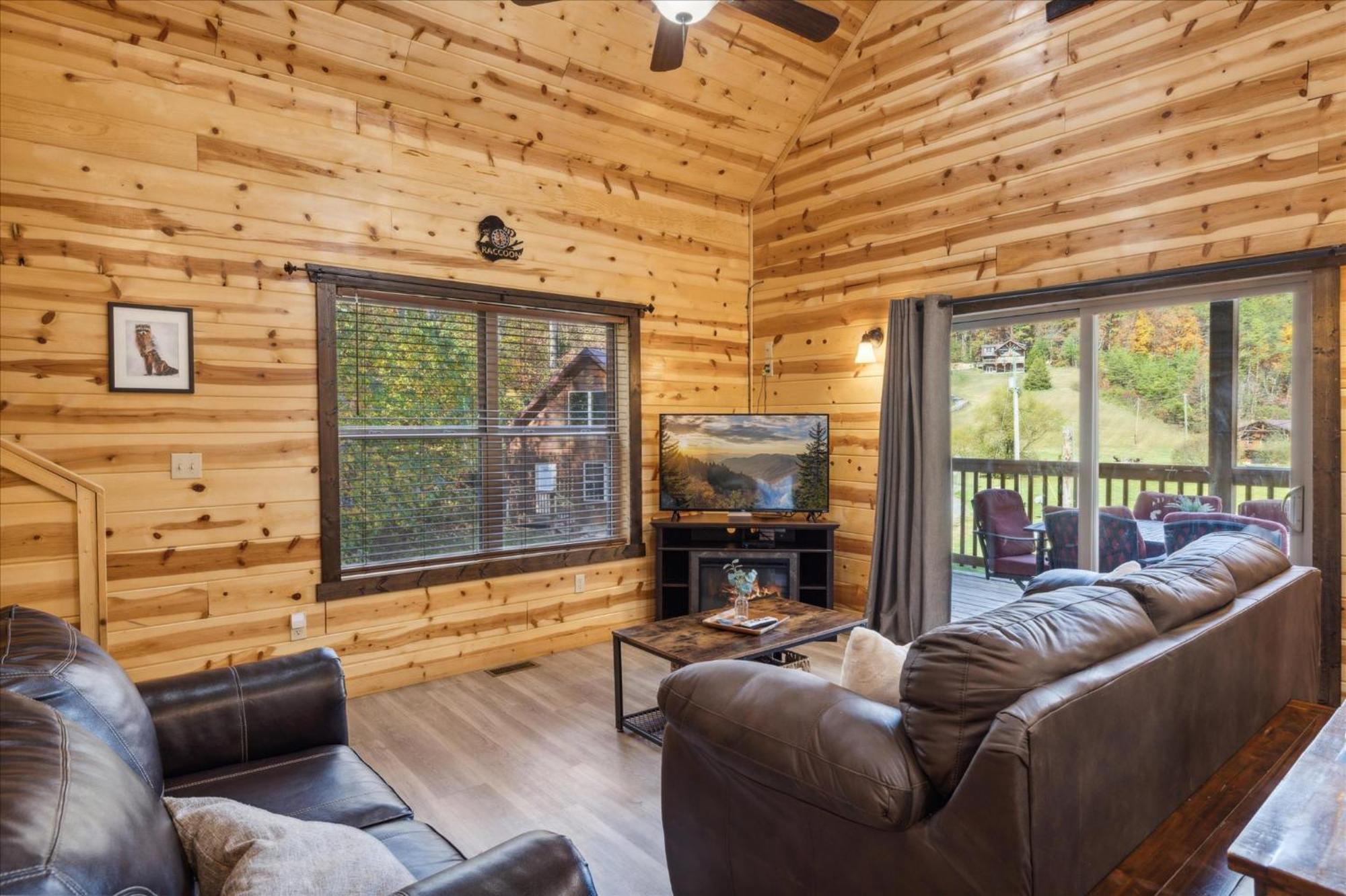 Starkeytown Lazy Raccoon Cabin מראה חיצוני תמונה